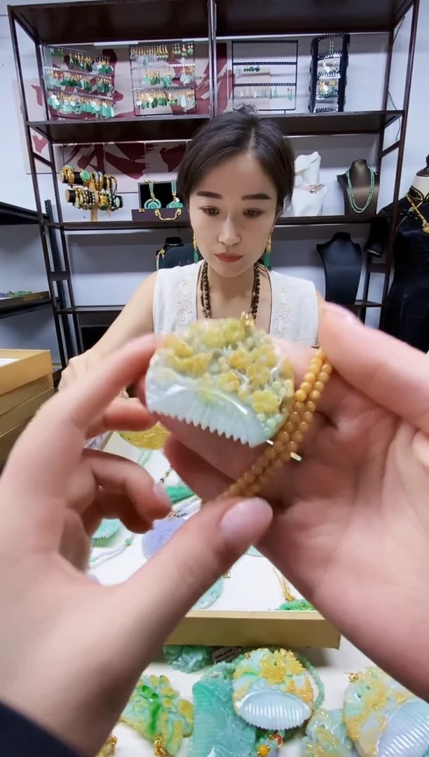 颈饰未镶嵌翡翠翡翠吊坠