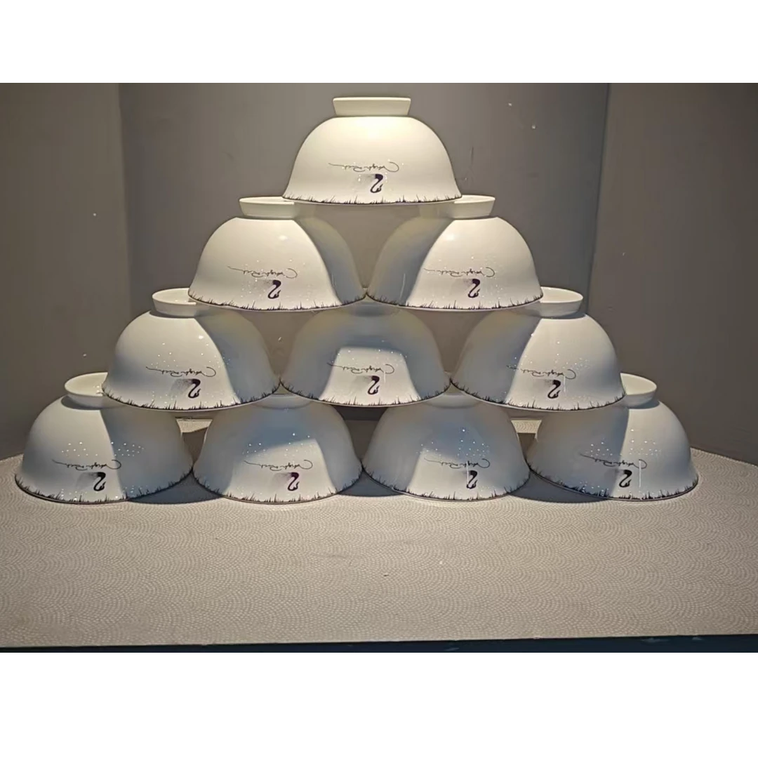 b00670/陶瓷/天鹅/碗/十只