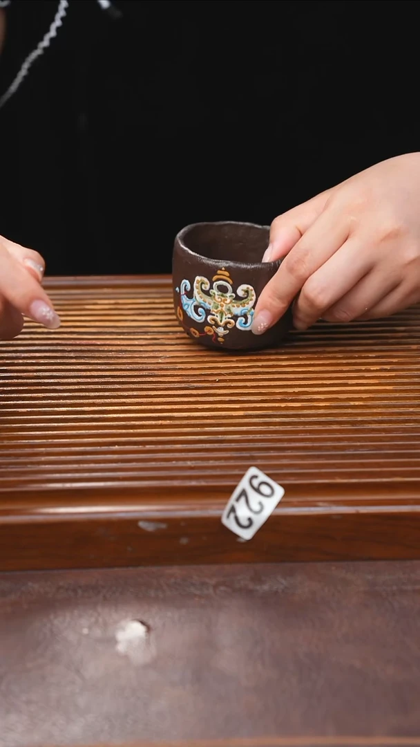 万古烧粗陶手工茶具