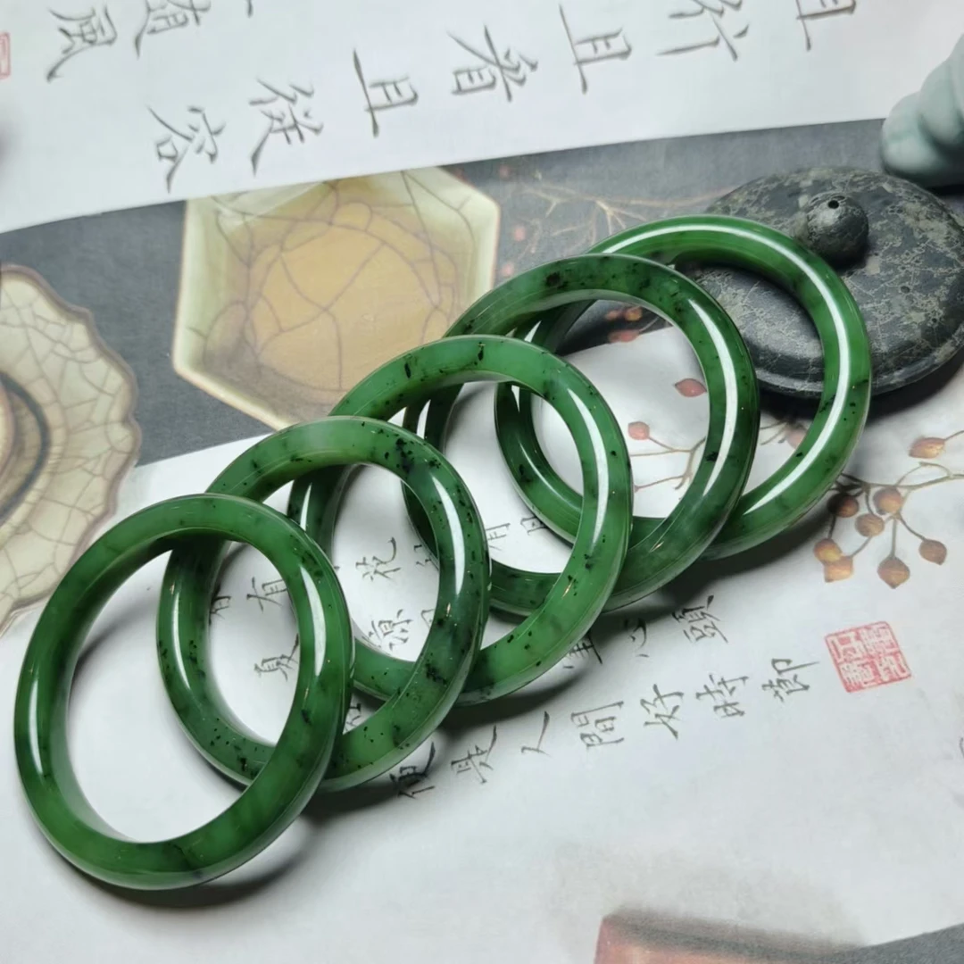 【小迪补贴】和田碧玉手镯多样性发货拍一发一