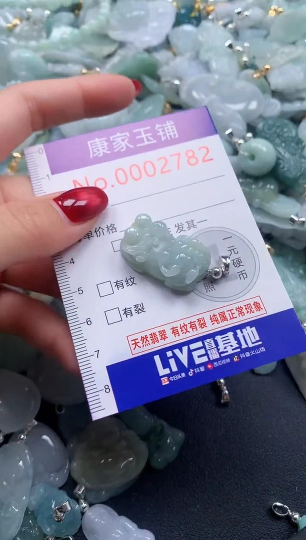 颈饰未镶嵌翡翠2782
