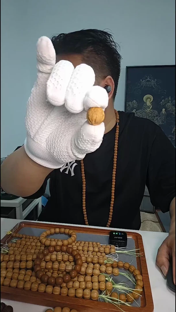 核桃手串/手链单颗雕刻蛇女全品无泡药