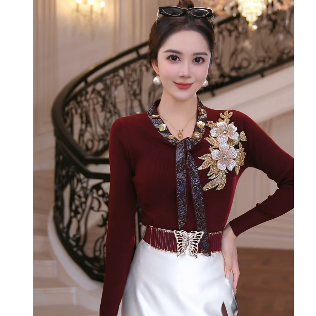 FNN【芙娜妮】2025新款休闲洋气衣服女穿搭气质女装上衣F2530384A