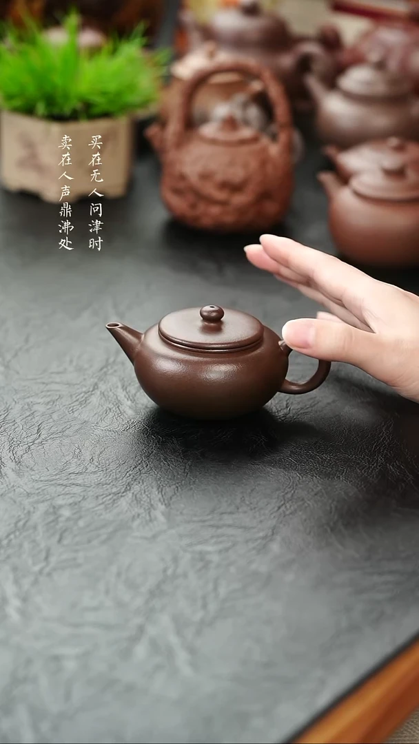 茶壶紫砂堵程尧黑星土水平