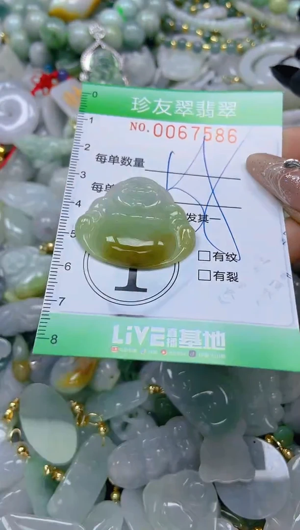 【闪购商品】翡翠颈饰未镶嵌闪购商品0067586