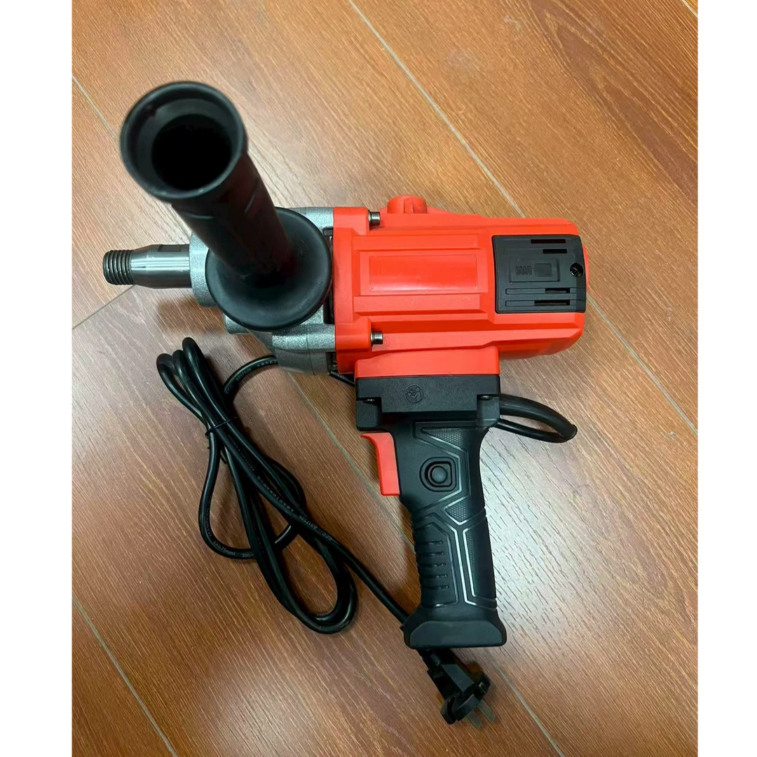 （粉丝福利）工业级纯铜电机干打湿打无水封打孔混凝土大功率水钻机