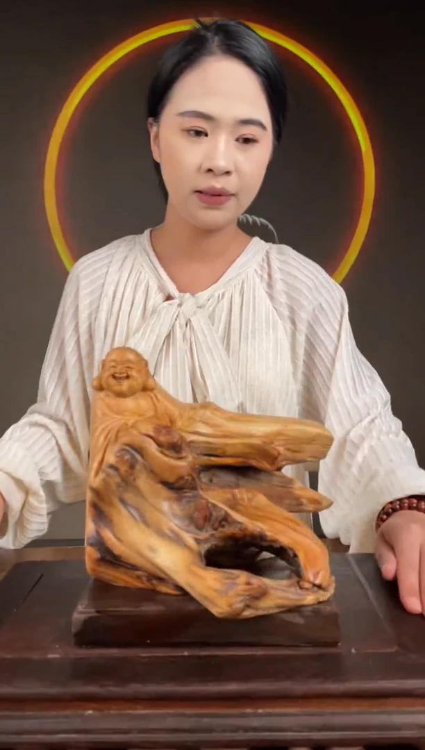 柏木（崖柏）手工摆件,先抢先得! 编号:206