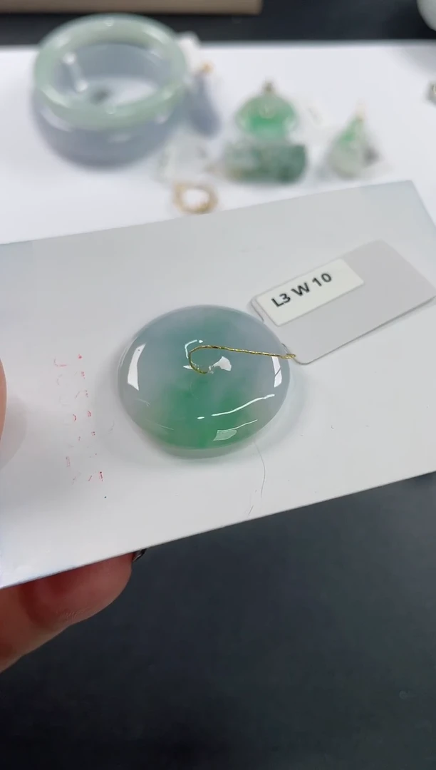 颈饰未镶嵌翡翠基地发货H3385