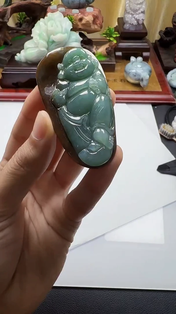 吊坠(不含链)未镶嵌翡翠1