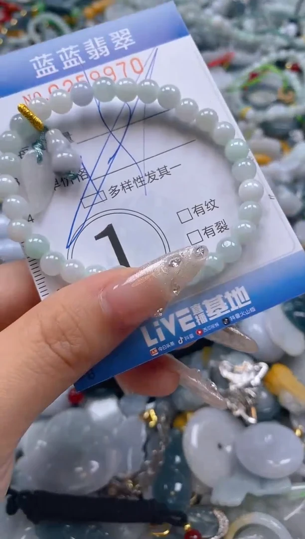 翡翠未镶嵌颈饰闪购0259970多样性发其一