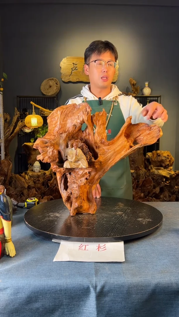 木卢师傅根艺作品（不包含人物摆件）