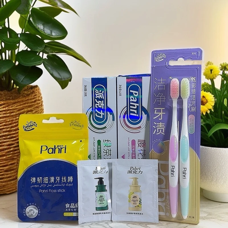 派克力樱桃薄荷牙膏软毛牙刷护理清新亮白柔软康敏固齿护龈防蛀