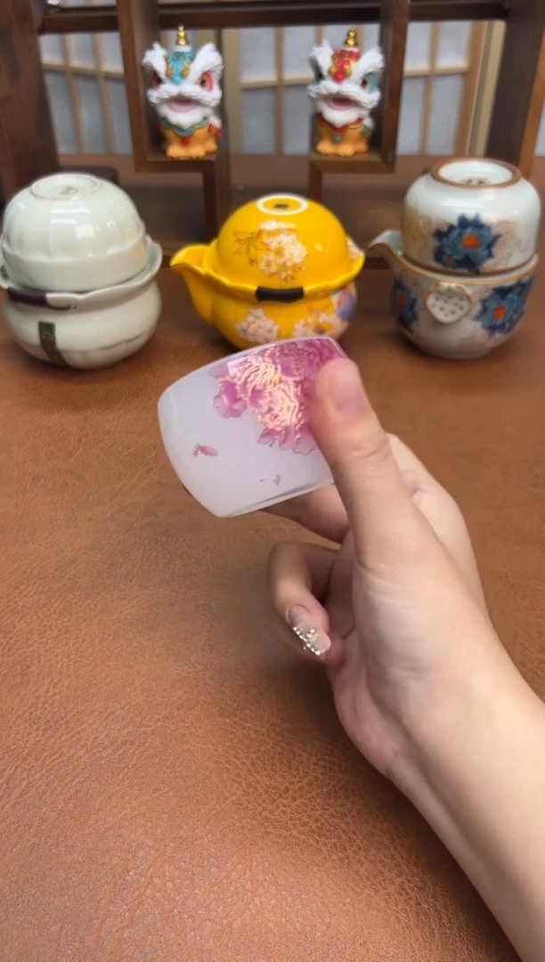 夏日旅行茶具真好看