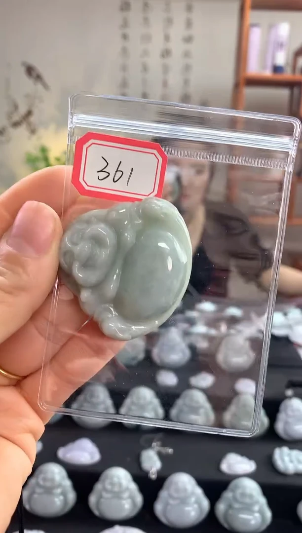 【闪购商品】翡翠颈饰未镶嵌佛公361