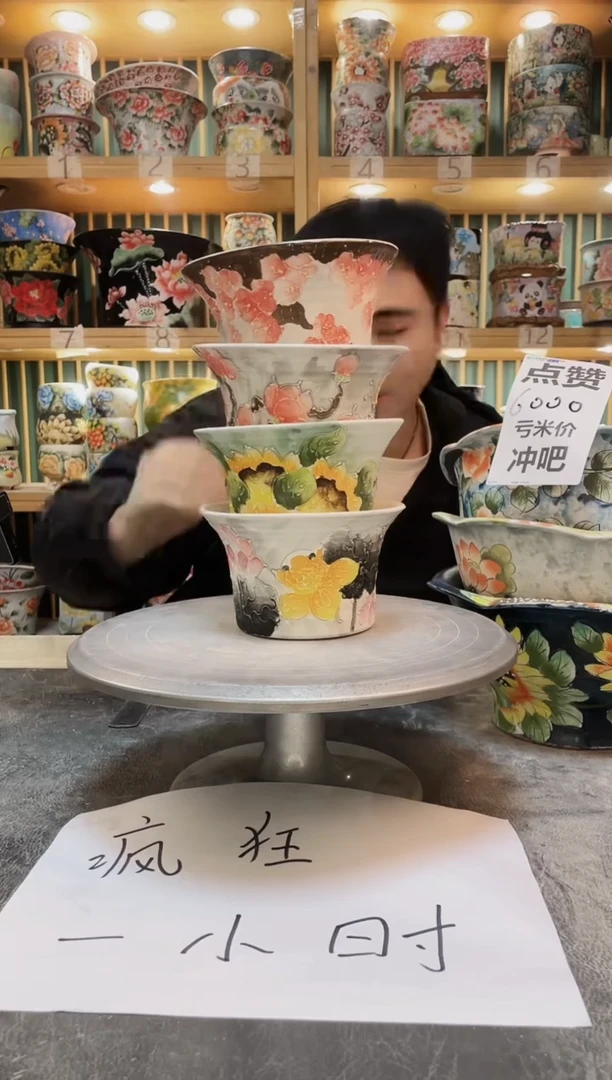 瓷片默认微瑕一物一拍1119-098-4个