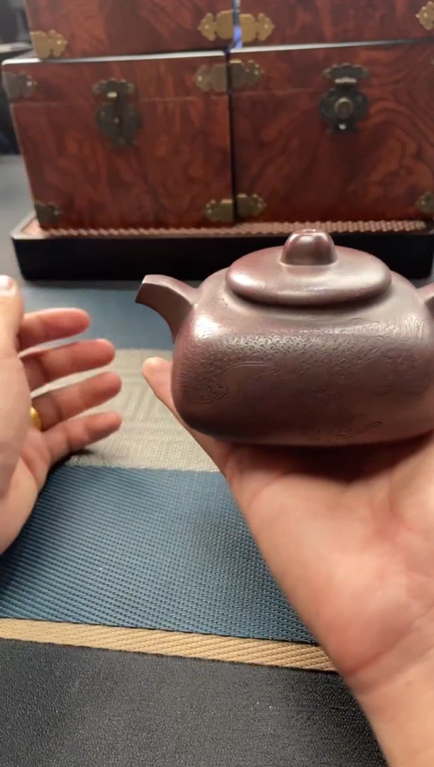 紫砂茶宠100手工紫砂壶