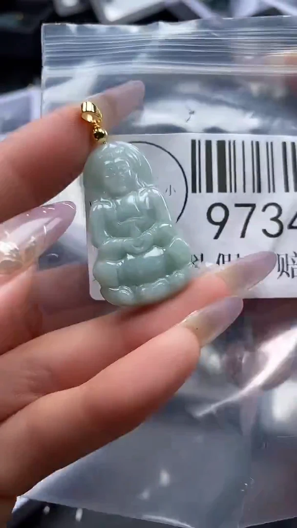 吊坠(不含链)未镶嵌翡翠9734