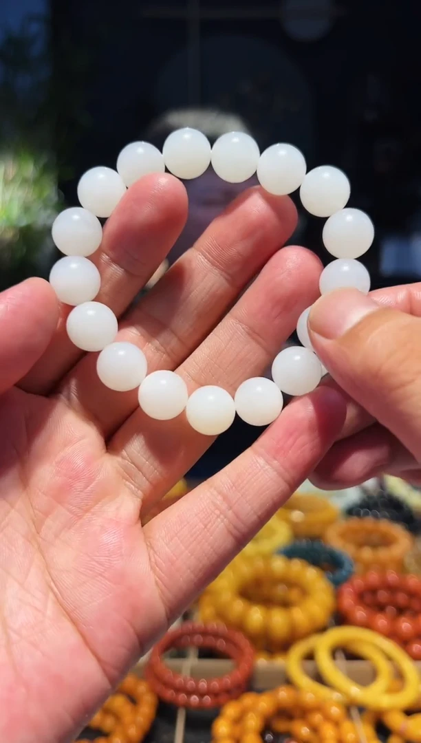 手串未镶嵌和田玉单圈