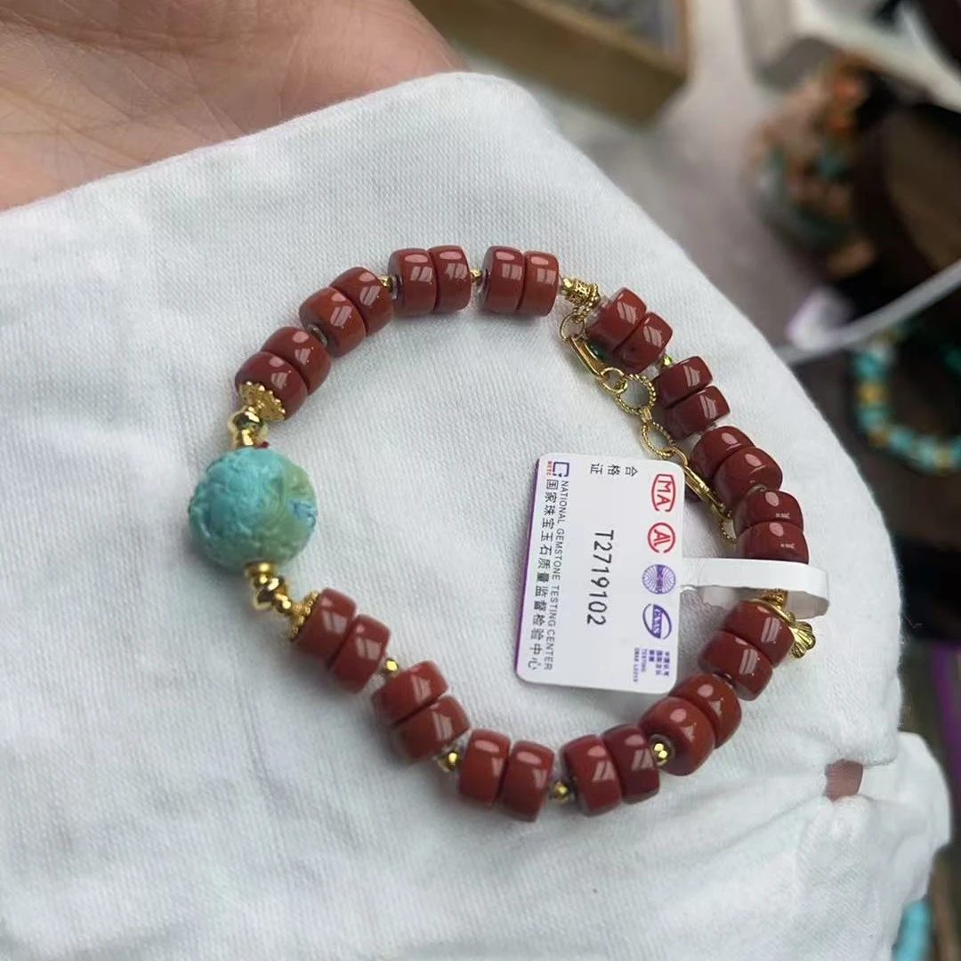 雅致家南红原创单圈单串完美者慎拍