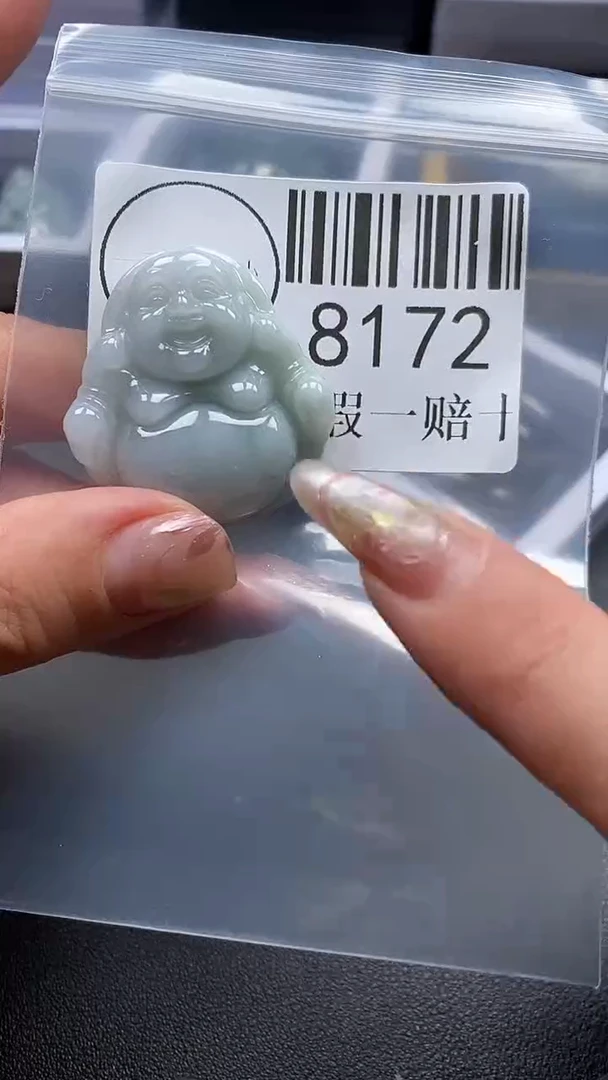 翡翠未镶嵌吊坠(不含链)8172