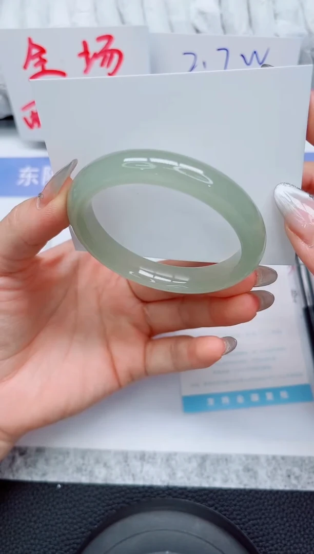 未镶嵌手镯石英质玉201-55