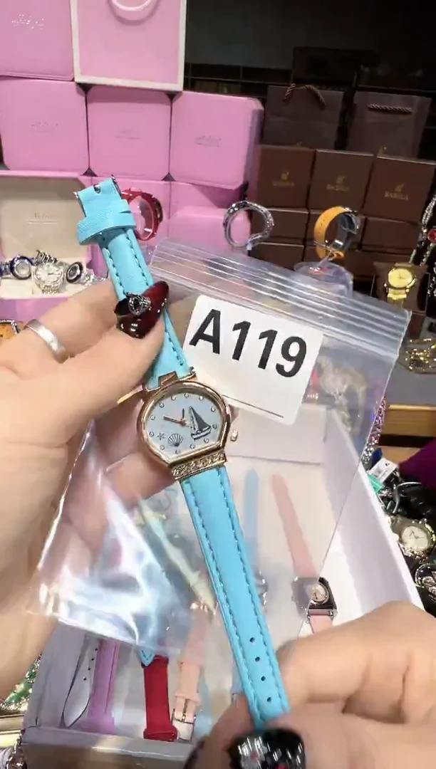 石英机芯不锈钢不锈钢直播定闪专用