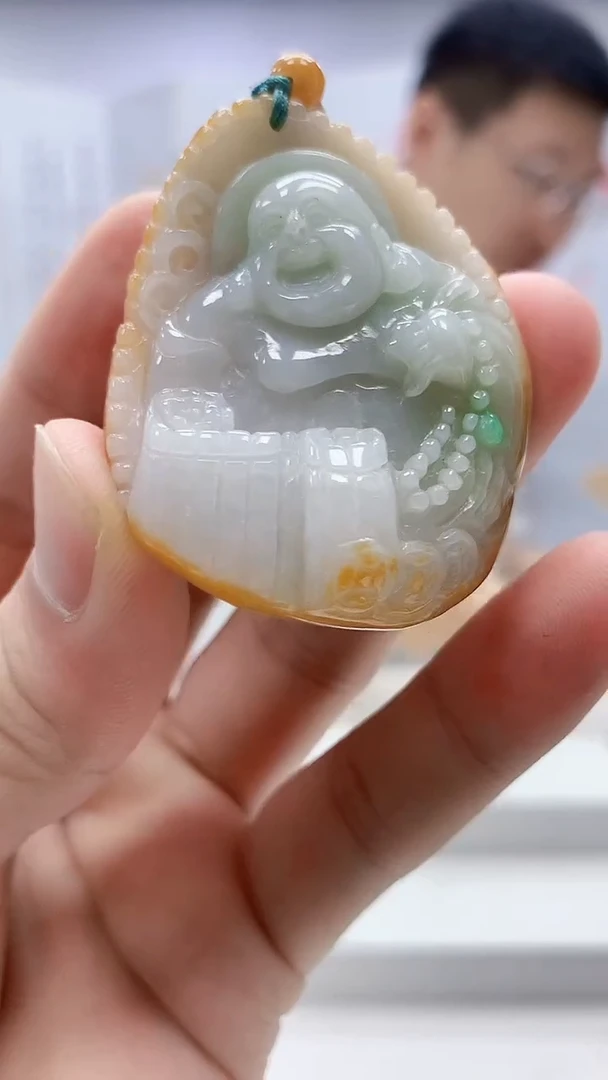 定制翡翠未镶嵌5158bb-毛货挂件39