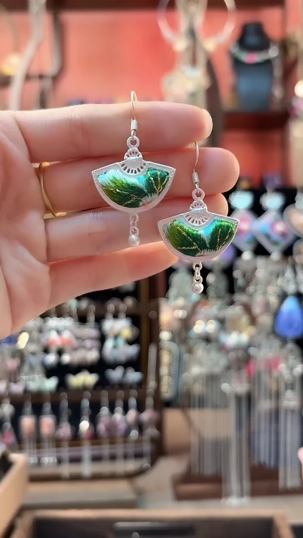 织绣 云织谣民族风精美饰品   57