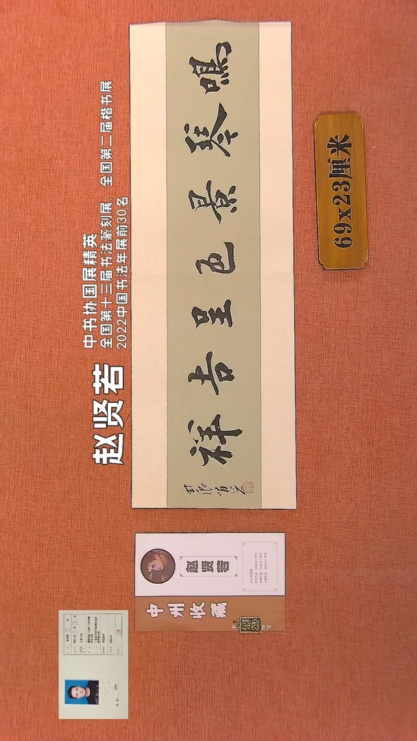 【闪购商品】书法285        赵贤若书法作品