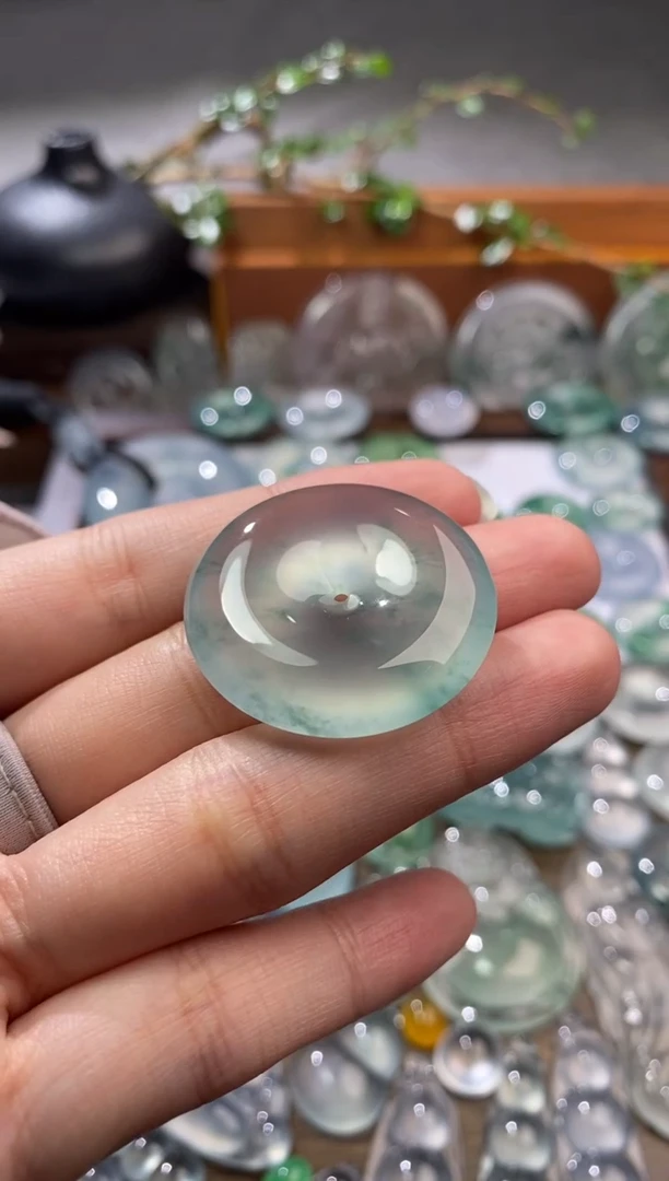 吊坠(不含链)未镶嵌翡翠扣子