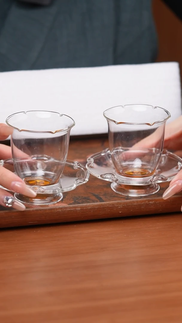 【闪购商品】禾器/卿妍杯碟组/琥珀2入