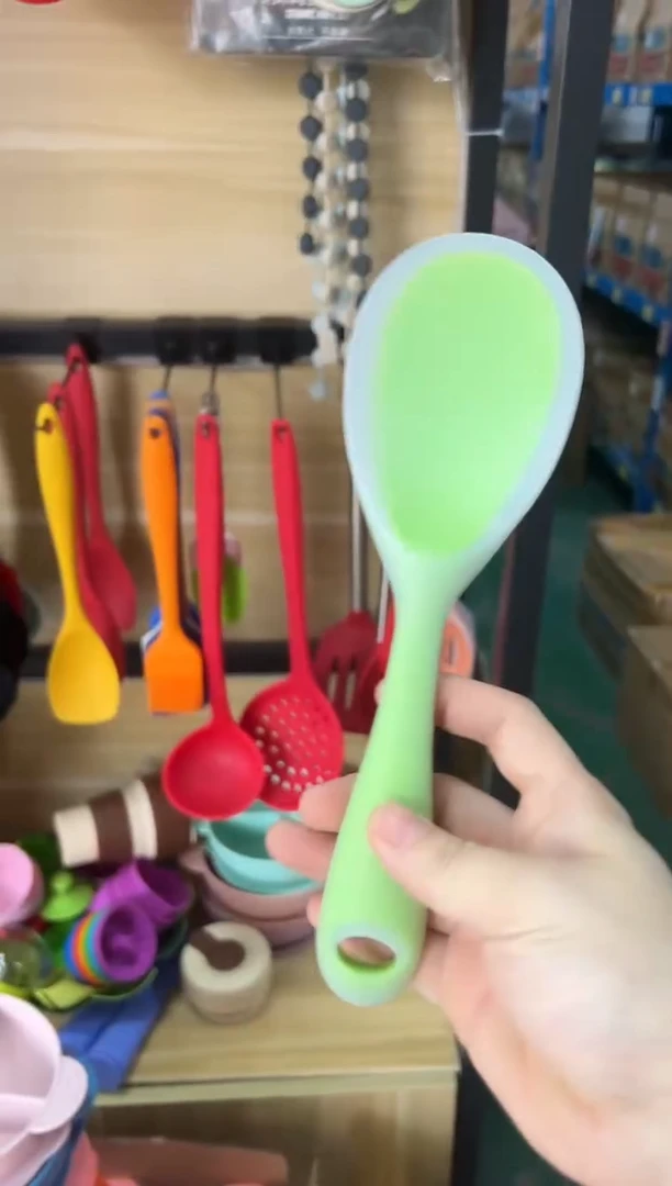 硅胶-透绿-全包饭勺