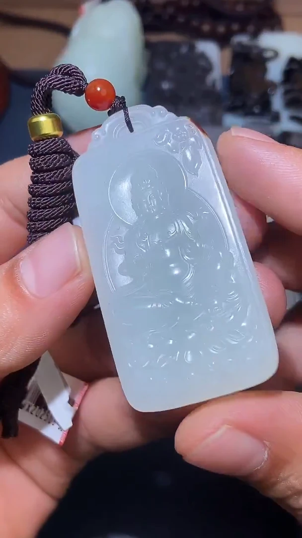 颈饰未镶嵌和田玉祥**驼HX