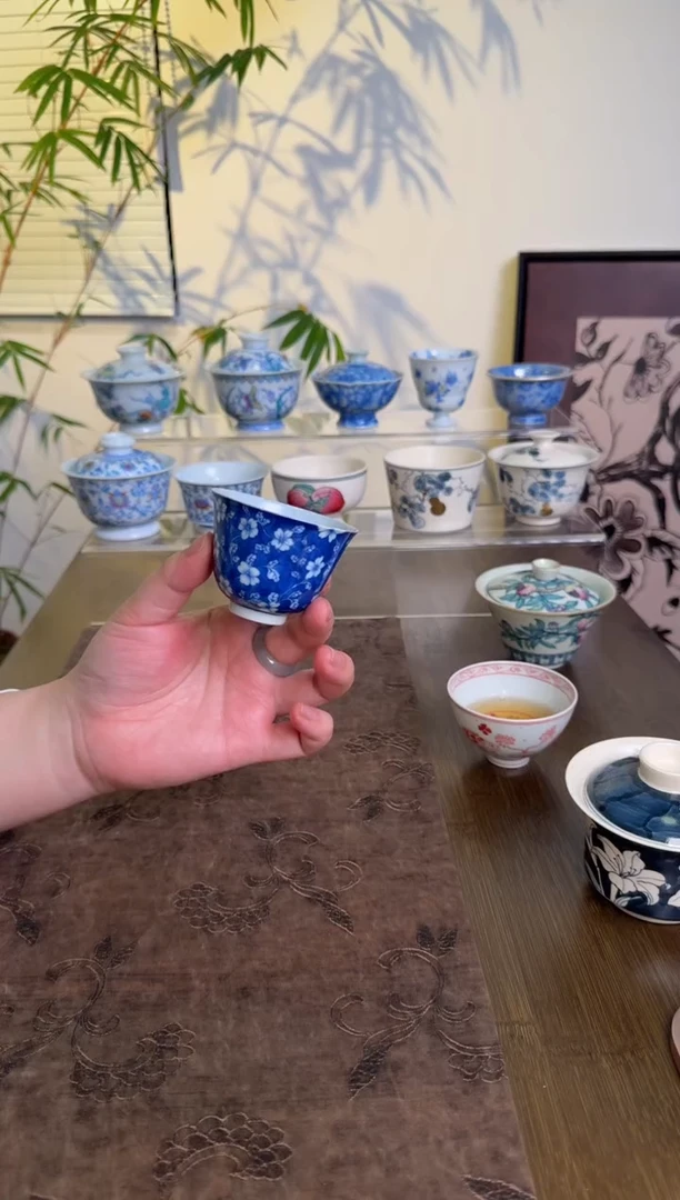 【闪购商品】景德镇手绘茶杯茶杯