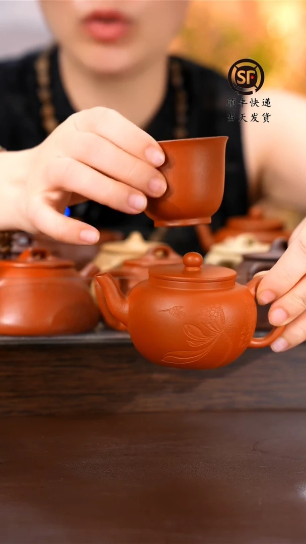 茶壶紫砂原矿手工壶