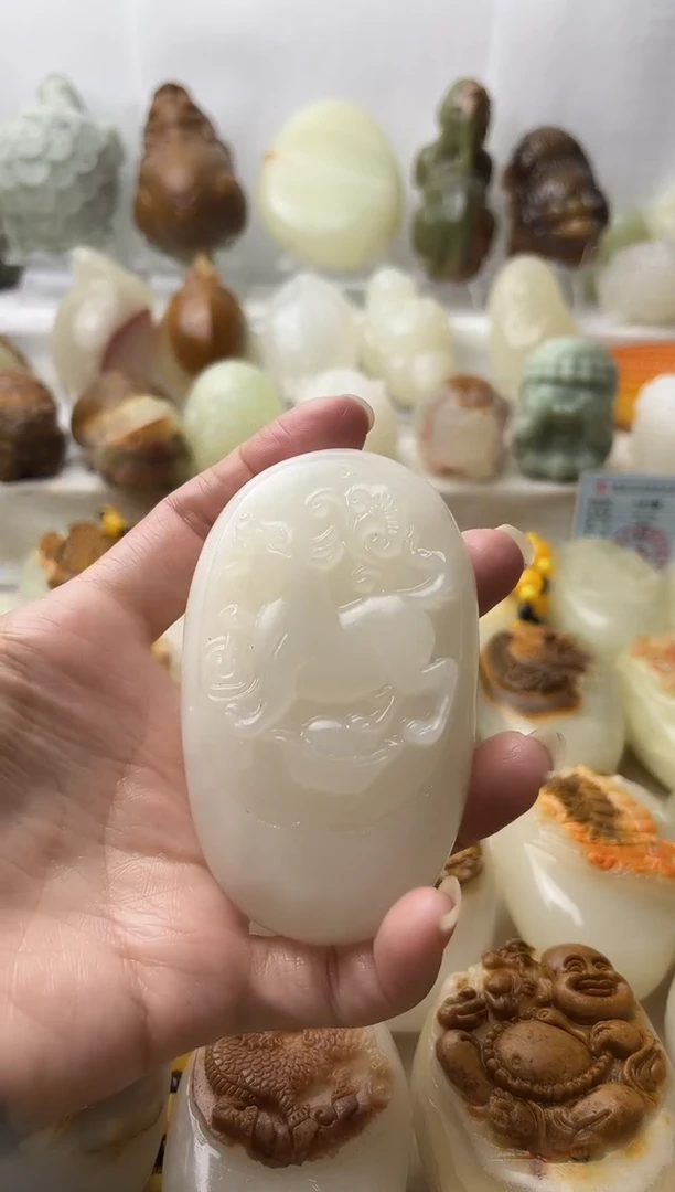 石材古青石棉纹正常不退换狗