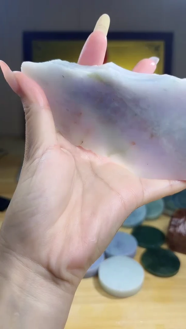 翡翠未镶嵌颈饰翡翠A货 温谭570