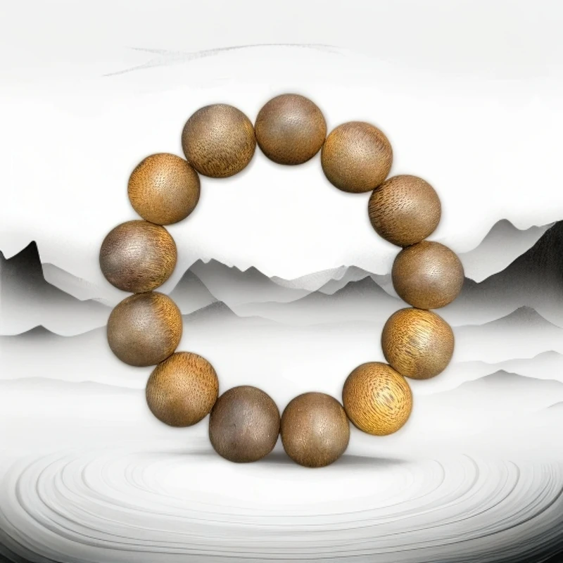 F343昆仑梅格沉香木串18mm