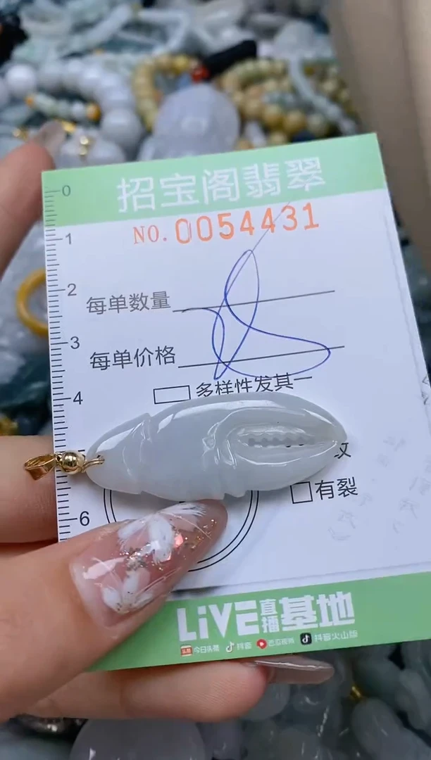 【闪购商品】翡翠颈饰未镶嵌闪购商品0054431