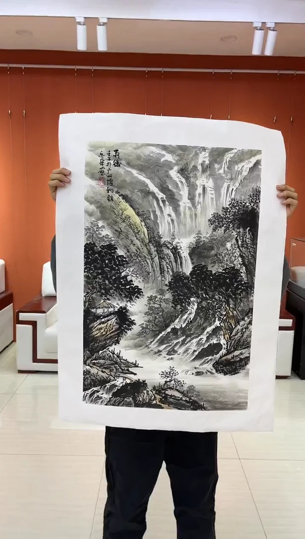 【闪购商品】国画郑乐华绘画手绘作品15-11