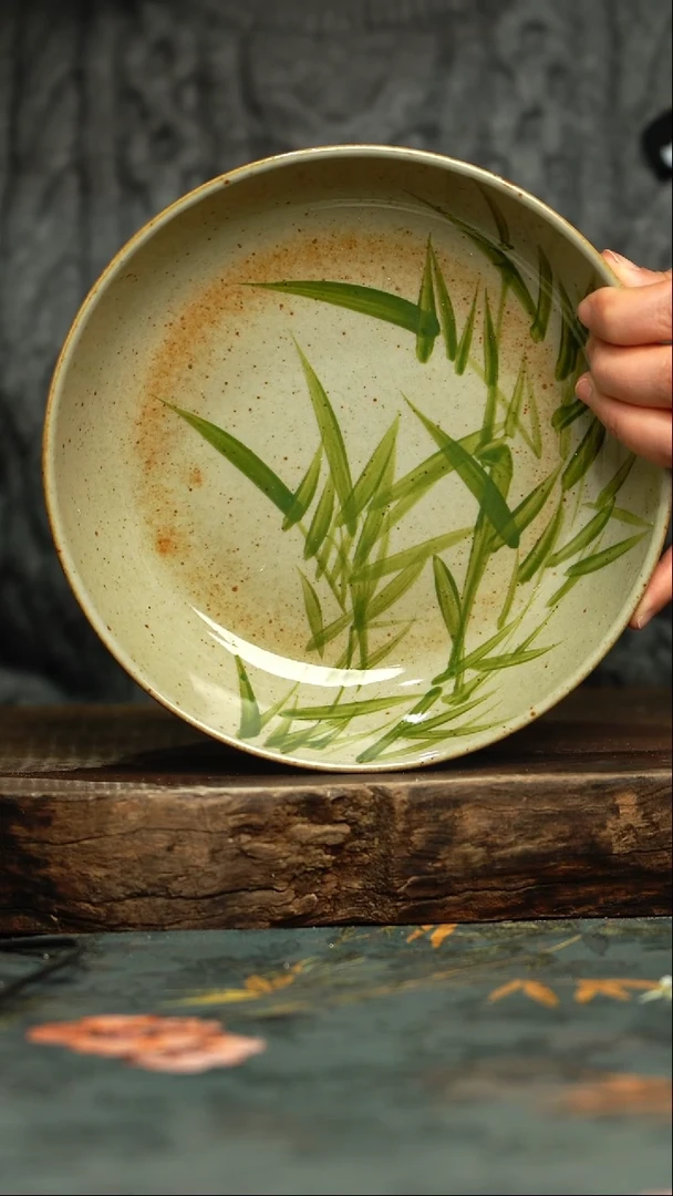【闪购商品】杯釉下彩手工手绘同款陶器