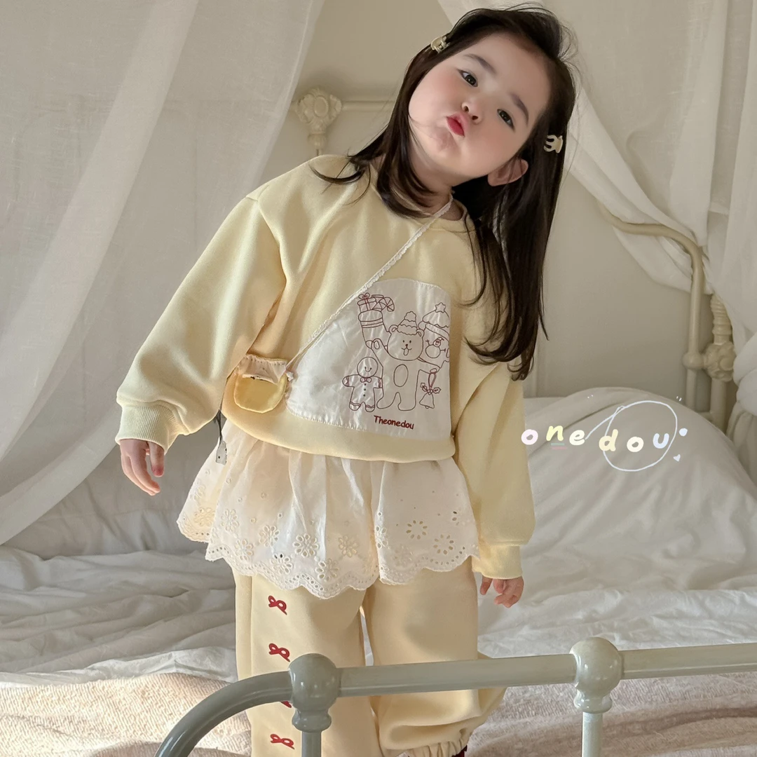 女童春秋季三件套