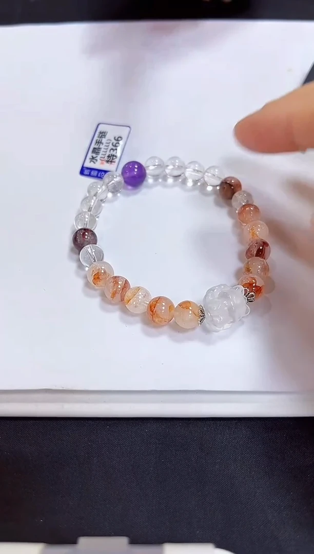 颈饰未镶嵌水晶手链