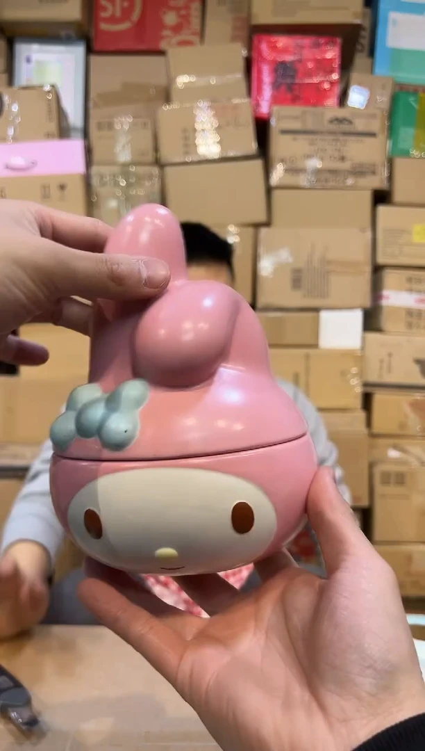 【闪购商品】杯陶瓷美乐蒂带盖罐