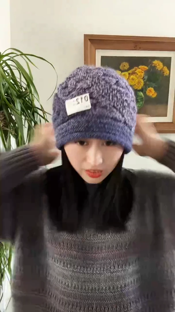 012成品帽子手工编织