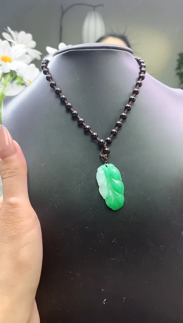 未镶嵌树叶石英质玉树叶