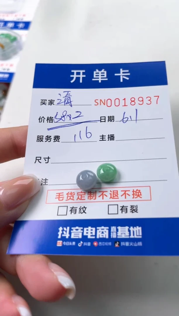 翡翠未镶嵌颈饰00018937