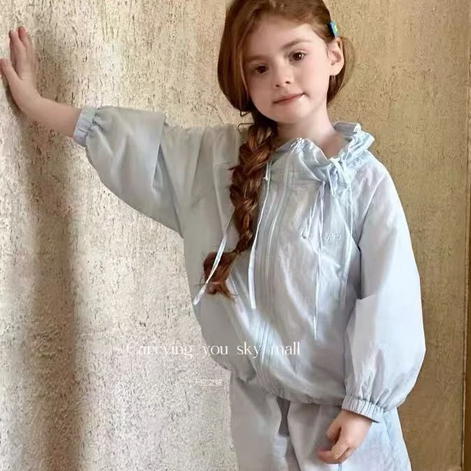 Alice *128+184*女童春夏季时尚防晒套装百搭