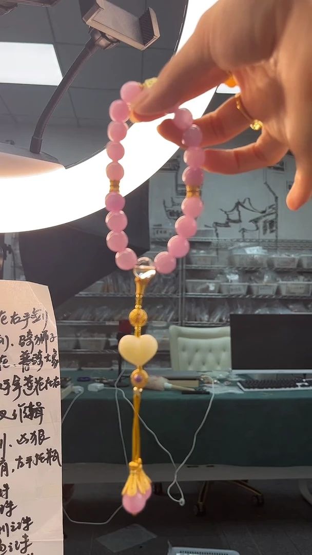 未镶嵌锂辉石手串A2343