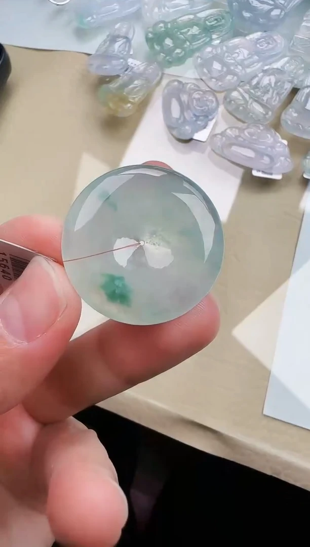 颈饰未镶嵌翡翠缅甸翡翠a货
